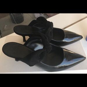 M Gemi evening shoes kitten heel mules 36.5